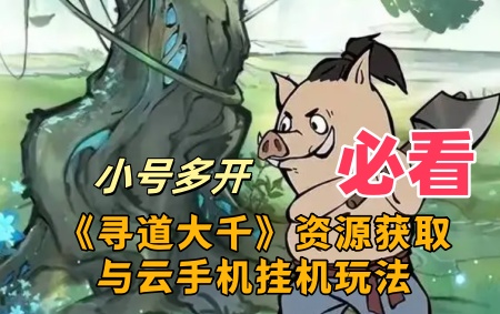 《寻道大千》深度攻略：多多云手机挂机用法 + 资源策略 + 青龙 / 朱雀 PK 流派详解
