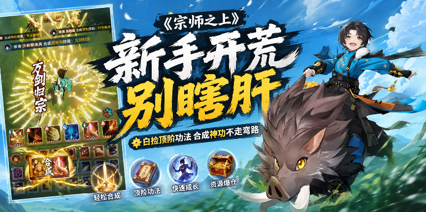 宗师之上新手开荒攻略：用对云手机工具，开局快人一步